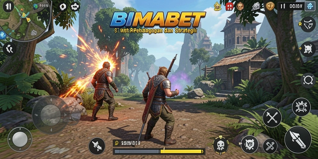 Tampilan menarik dari gameplay BIMABET yang mendebarkan.