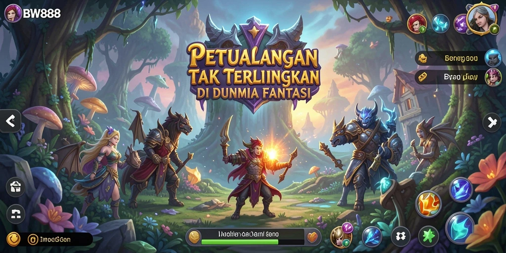 Menampilkan gameplay BW888 dengan petualangan menakjubkan.