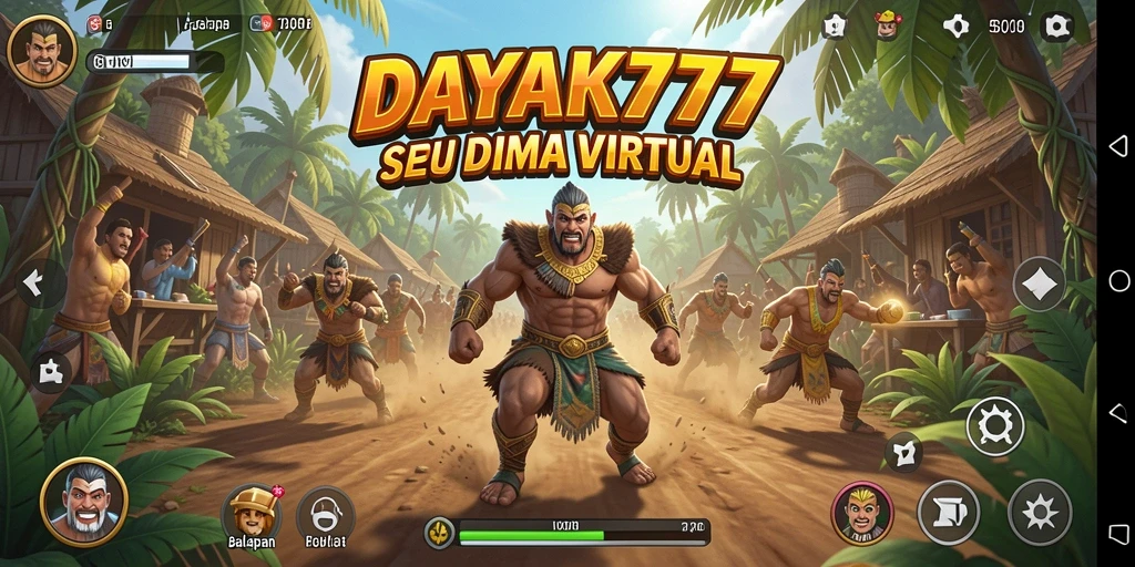 Tangkapan layar utama DAYAK777 yang menunjukkan aksi balapan seru.