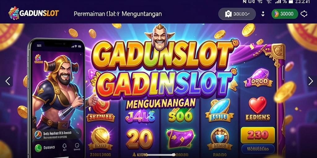 Tampilan menarik gameplay Slot GADUNSLOT dengan efek visual memukau.