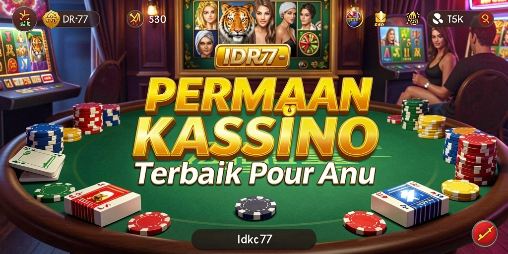 Tampilan gameplay menarik dari IDR77 yang penuh warna.