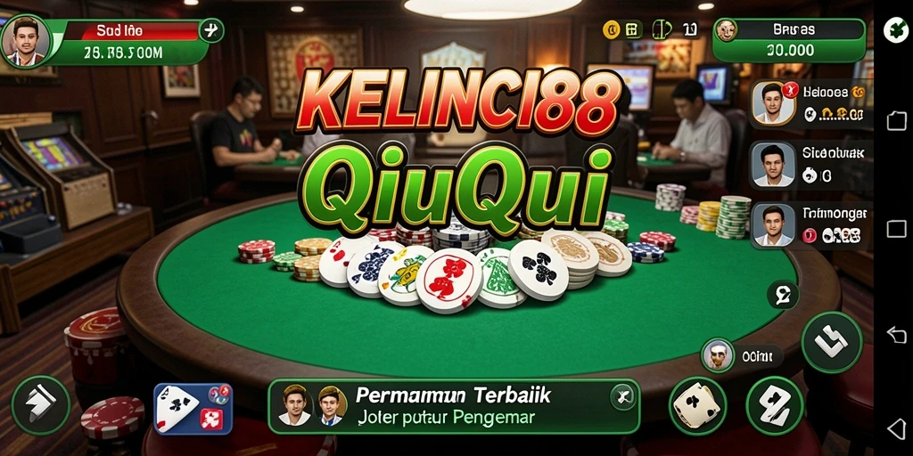 Tampilan gameplay menarik dari KELINCI88 yang menampilkan QiuQiu.