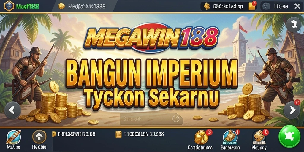 Tangkapan layar gameplay MEGAWIN188 yang menunjukkan aktivitas Tycoon yang seru.