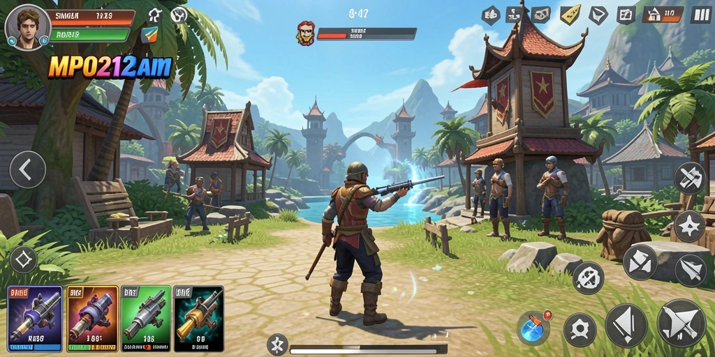 Tampilan gameplay MPO2121 yang menarik dan interaktif.