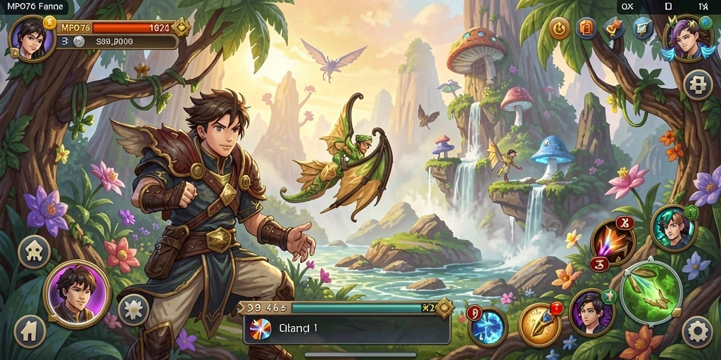 Gameplay MPO76 yang penuh petualangan dan tantangan seru.