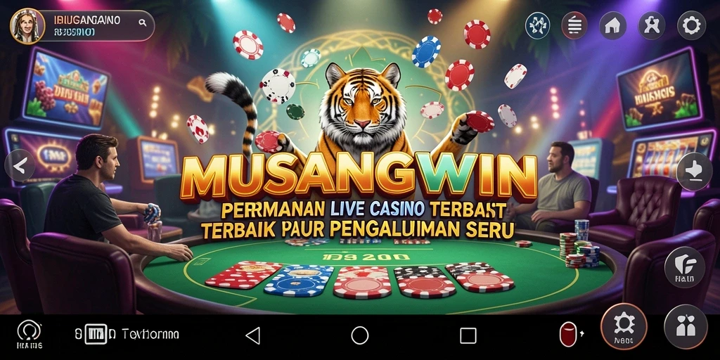 Tampilan screenshot gameplay Live Casino yang menarik dan interaktif.