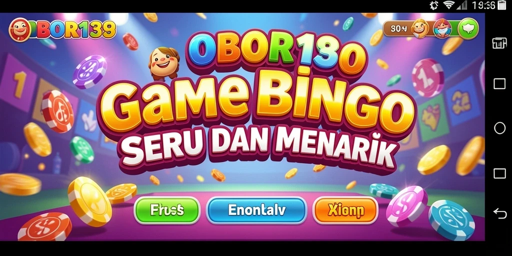 Tampilan gameplay menarik dari OBOR138 saat bermain Bingo.