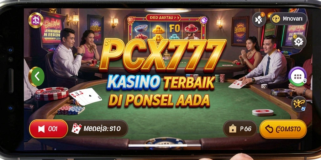 Screenshot PCX777 menunjukkan gameplay menarik saat bermain Kasino.