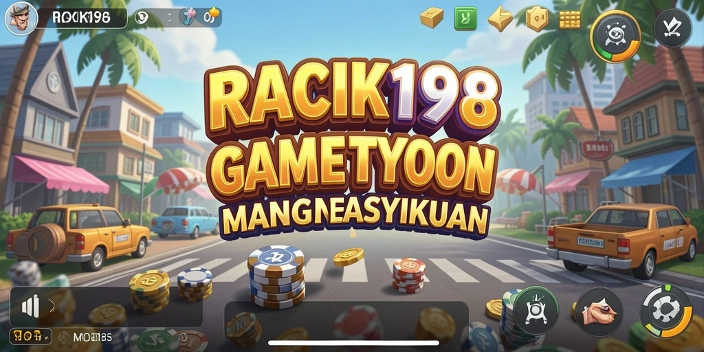 Screenshot utama RACIK198 menunjukkan gameplay Tycoon yang seru.