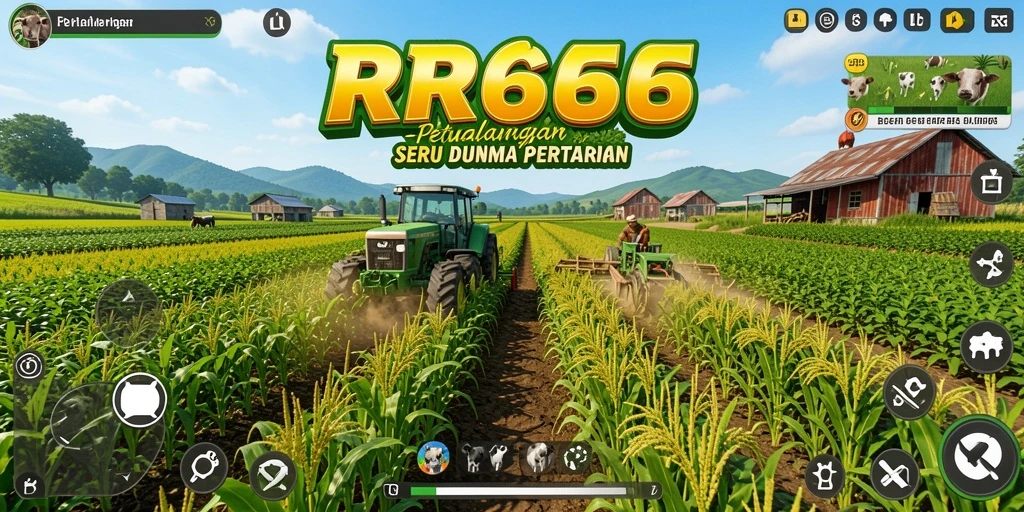 Tampilan screenshot gameplay RR666 yang menarik dan penuh warna.